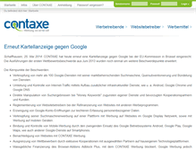 Tablet Screenshot of contaxe.com